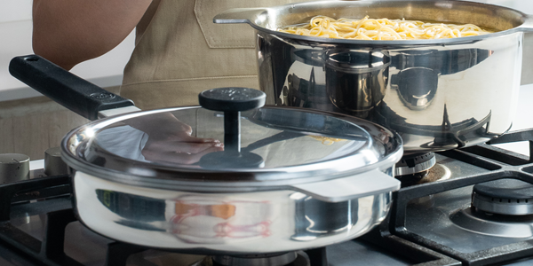 Sarten 24cm Acero Inoxidable