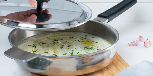 Sarten 24cm Acero Inoxidable