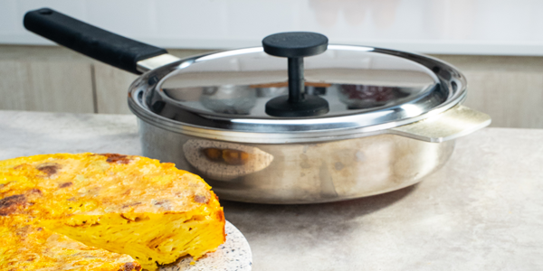 Sarten 24cm Acero Inoxidable