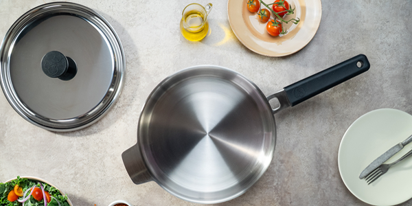 Sarten 24cm Acero Inoxidable